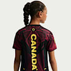 Canada Big Kids' Nike Dri-FIT Soccer Pre-Match Short-Sleeve Top