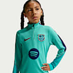 F.C. Barcelona Strike Third Older Kids' Nike Dri-FIT Football Knit Drill Top