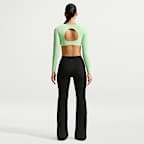 Nike Zenvy Women's Light-Support Padded Long-Sleeve Sports Bra