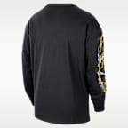 Los Angeles Lakers Courtside Men's Nike NBA Long-Sleeve T-Shirt