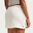 Nike Studio Fleece Lightweight "French Terry" Women's Mid-Rise Shorts