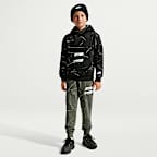 Sudadera con gorro sin cierre para niños talla grande Nike Sportswear Club