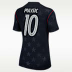 Christian Pulisic USMNT 2026 Stadium Away Women's Nike Dri-FIT Soccer Jersey