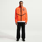 Chamarra Anthem de fútbol Nike Dri-FIT para hombre de Países Bajos