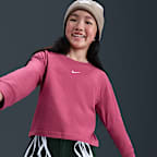 Nike Sportswear Essential Big Kids' (Girls') Long-Sleeve T-Shirt