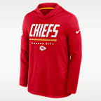 Kansas City Chiefs Sideline Men's Nike Dri-FIT NFL Long-Sleeve Hooded Top