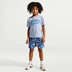 Nike Sportswear Club Little Kids' 2-Piece Floatie T-Shirt and Shorts Set