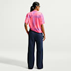 Nike Studio Fleece Medium Weight Women's Mid-Rise Open-Hem Trousers