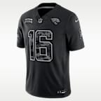 Jersey Nike Dri-FIT de la NFL Limited para hombre Trevor Lawrence Jacksonville Jaguars Salute to Service