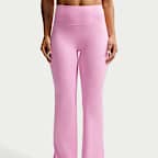 Leggings acampanados de tiro alto sin costura delantera para mujer Nike Zenvy