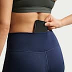 Legging long taille haute Nike One Seamless Front pour femme