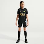 Inter Milan Derde Nike Dri-FIT warming-uptop voor kids