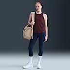 Leggings tiro alto de 7/8 con bolsillos para mujer Nike One