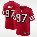 Jersey de futbol americano Game para hombre NFL San Francisco 49ers (Nick Bosa)