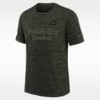 Playera Nike Dri-FIT de la NFL para niños talla grande New York Jets Rivalry Sideline Velocity