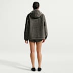 Veste à capuche oversize à zip NikeSKIMS Sherpa pour femme