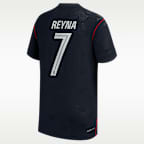 Giovanni Reyna USMNT 2026 Match Away Big Kids' Nike Dri-FIT ADV Soccer Jersey