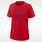 Playera Nike Dri-FIT de la MLB para mujer St. Louis Cardinals Authentic Collection Early Work