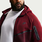 Chamarra Windrunner de tejido Fleece de cierre completo para hombre Nike Tech