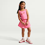 Conjunto de camiseta de tirantes y shorts para Dri-FIT para niños talla pequeña Nike Bold Play