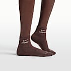 NikeSKIMS Women's Dri-FIT Quarter Socks (3 Pairs)