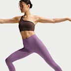 Nike Zenvy Women's High-Waisted Full-Length Leggings with No Front Seam
