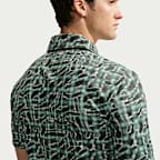 Nike Par Men's Dri-FIT Tartan Camo Print Golf Polo