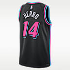 Tyler Herro Miami Heat City Edition Men's Nike NBA Swingman Jersey