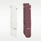 Nike Everyday Elevated Crew Socks (2 Pairs)