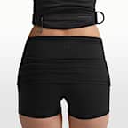 NikeSKIMS Matte Women's 3" Fold-Over Waistband Shorts