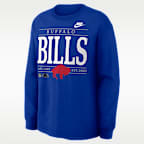 Playera de manga larga Nike de la NFL para hombre Buffalo Bills Rewind Max90
