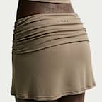 NikeSKIMS Airy Women's Fold-Over Waistband Skort
