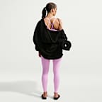 Damskie legginsy 7/8 z wysokim stanem bez przedniego szwu Nike Zenvy