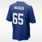 Francis Mauigoa New York Giants Men's Nike NFL Game Jersey