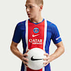 Paris Saint-Germain 2026/27 Match Home Men's Nike Aero-FIT Football Authentic Shirt