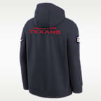 Houston Texans Sideline Club Big Kids' Nike NFL Pullover Hoodie