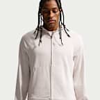 Sudadera con gorro de alto rendimiento Dri-FIT de cierre completo con protección contra los rayos UV para hombre Nike Primary NanoKnit