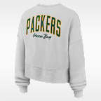 Green Bay Packers Primetime Phoenix Women's Nike NFL Oversized Pullover Crew