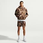 Nike Standard Issue Men's Therma-FIT Brushed Pullover Basketball Hoodie