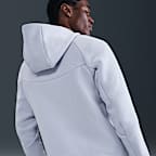 Chamarra Windrunner de tejido Fleece de cierre completo para hombre Nike Tech