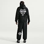 Sweat à capuche en tissu Fleece Nike Solo Swoosh pour Homme