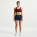 나이키 드라이 핏 원 여성 미드라이즈 3인치 브리프 라인드 쇼츠