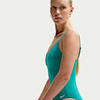 Nike Swim Effortless Essential Women's V-Neck One Piece