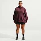 Sudadera con gorro sin cierre oversized de tejido Fleece para mujer Nike Sportswear Phoenix (talla grande)