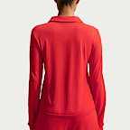 NikeSKIMS Stretch Knit Women's Long-Sleeve Polo Top
