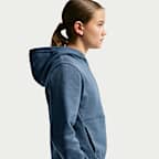 Sudadera con gorro sin cierre para niños talla grande Nike Sportswear Club Fleece