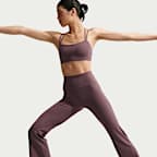 Nike Zenvy Women's High-Waisted Flared Leggings with No Front Seam