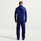 Nike Tech Renk Bloklu Açık Paçalı Fleece Erkek Eşofman Altı