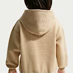 Sudadera con gorro sin cierre de tejido Fleece Studio infantil Nike Sportswear