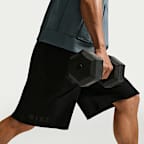 나이키 남성 N.A.C. 드라이 핏 플리스 트레이닝 쇼츠